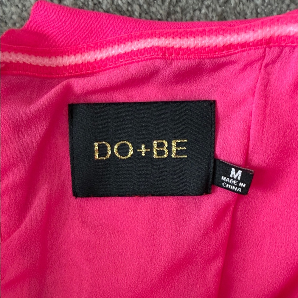DO+BE Fuchsia Ruffle Romper - Picture 2 of 5
